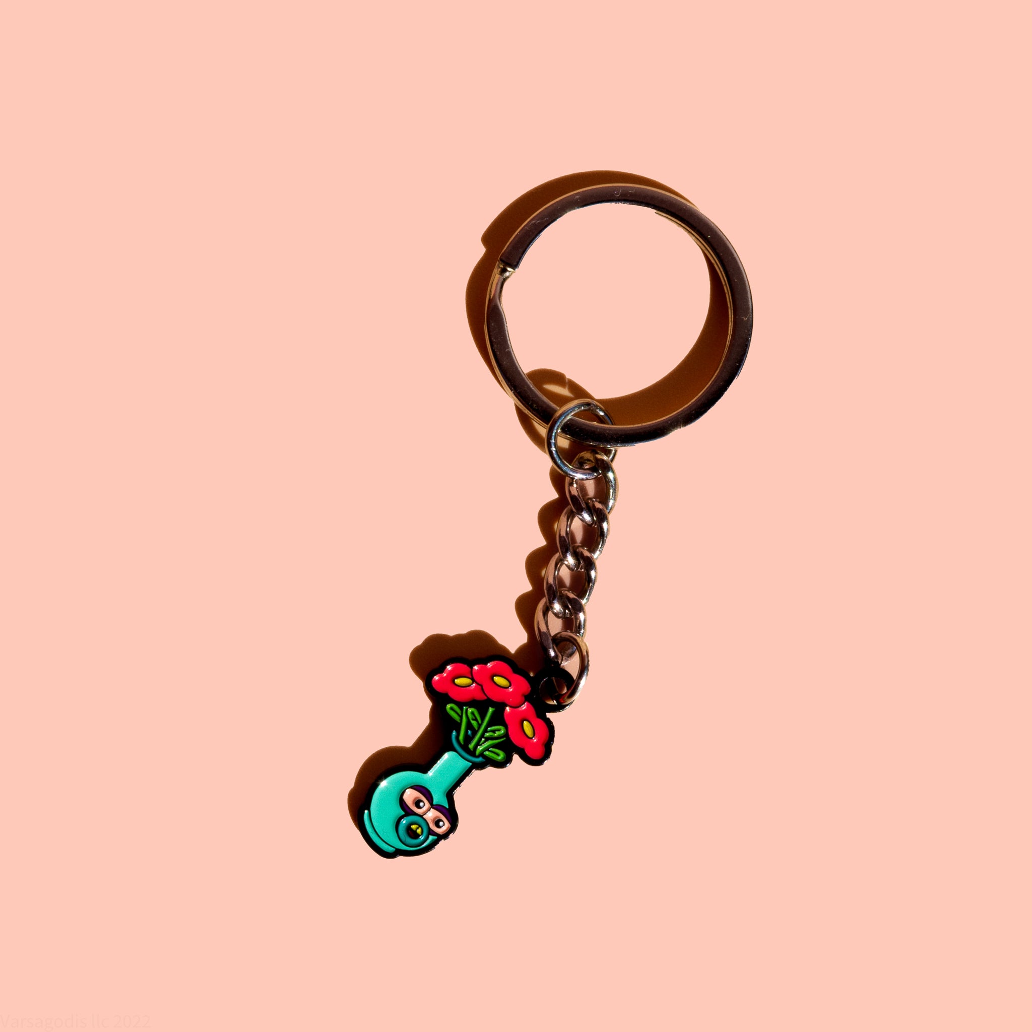 Ouidi Enamel Keychain