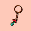 Ouidi Enamel Keychain
