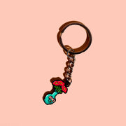 Ouidi Enamel Keychain