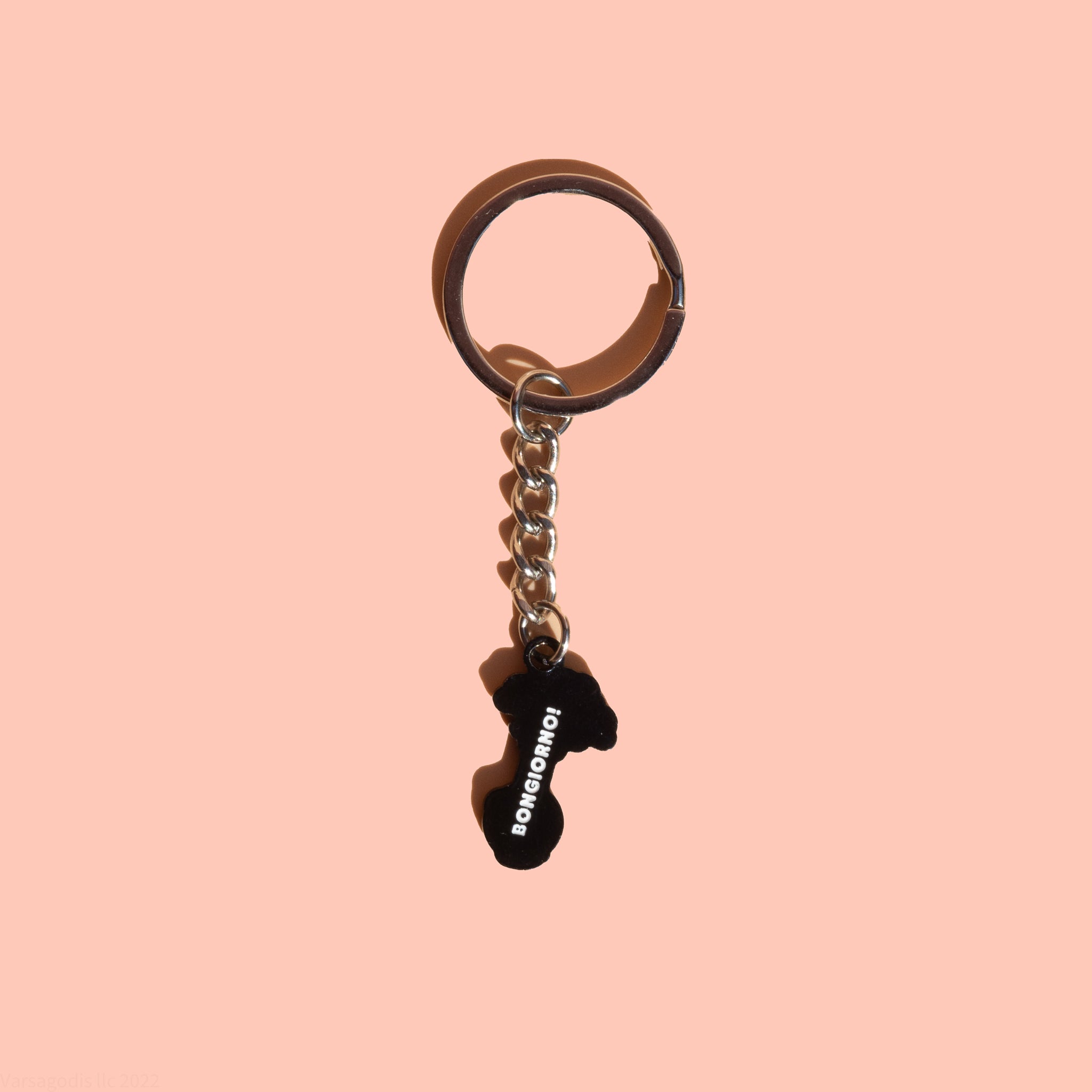 Ouidi Enamel Keychain