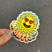 Heart Eye Fugu Sticker