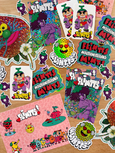 Flintts Mystery Sticker Pack