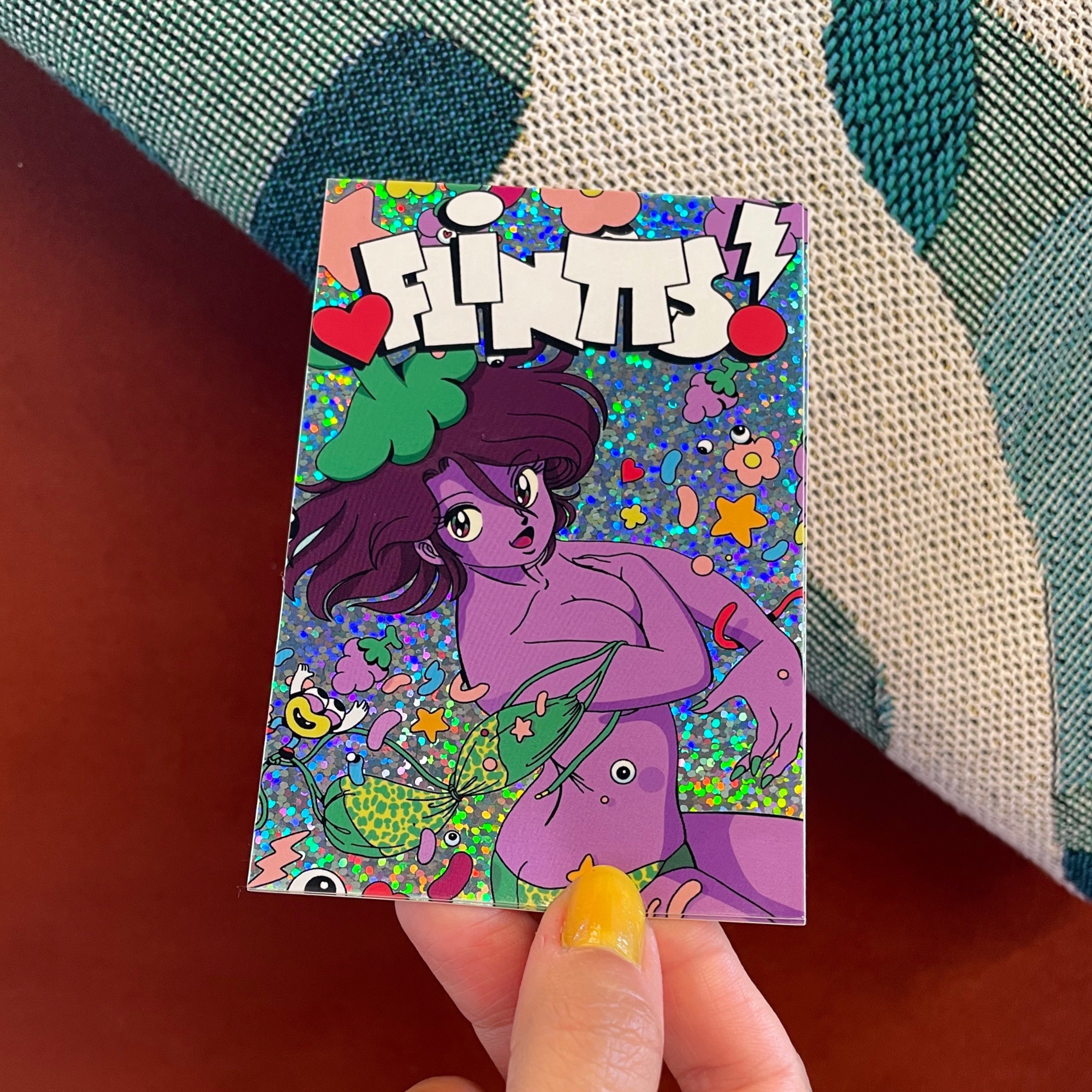 Large Grape Girly Sticker